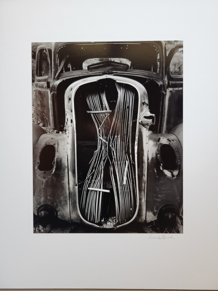 Richard Garrod, black and white photography, Auto Grill, Death Valley, 2000