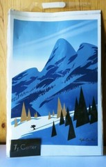 TY CARTER «WASATCH ROCKIES» FUJICOLOR CRYSTAL ARCHIVE ART PRINT.