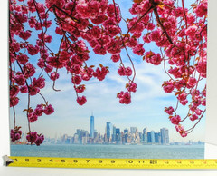 Metal Print Professional Photograph on Metal «New York Across the Bay» 16″ by 20