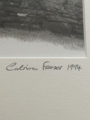 Rare Signed Catrina Fraser Photo “Standing Stone, Aberlemno” 69/100