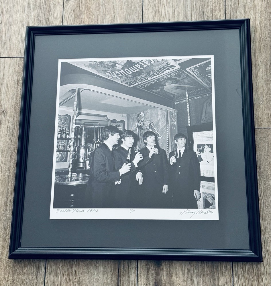 The Beatles In Paris, Harry Benson, Limited Edition Archival Pigment Photograph