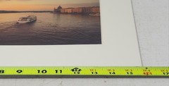 Budapest By Light Sunset Over The Danube River Vintage Photograph 2006 Gabor