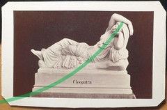 Cleopatra / Cleopatra – Antique – Figurine Sculpture / CDV