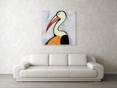 Pelican Portrait 5 12″x12″ Fine Art Print, Bird Art