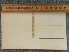 Vintage nude postcard beach motif Interfilm Frankfurt unused