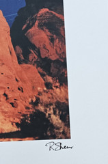 Robert Sheer Four Angels 26/250 Single Exposure Photo Hand signed Desert art