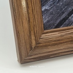 8′ x 10″ Early morning Serenity Scene in a Reclaimed Wood Frame