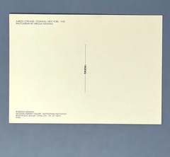 Aaron Copland 1959 Art Print Card Photo By Arnold Newman Fotofolio 4.25”x6”