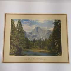 4 Standard Oil Of California National Park Photo Art Prints 12×15″ Sequoia Bryce