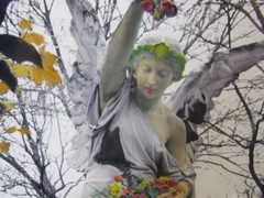 «Angel With Rosebuds» Original Hand-Colored Photography by Garry Seidel