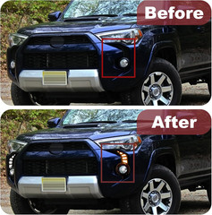 Daytime Running Light Fog Lights for 2014-2024 Toyota 4Runner Drl | 2Pcs 14-24 5