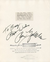 Salvador Dali at the St. Regis Hotel, 1973 ORIGINAL GALELLA PHOTOGRAPH SIGNED
