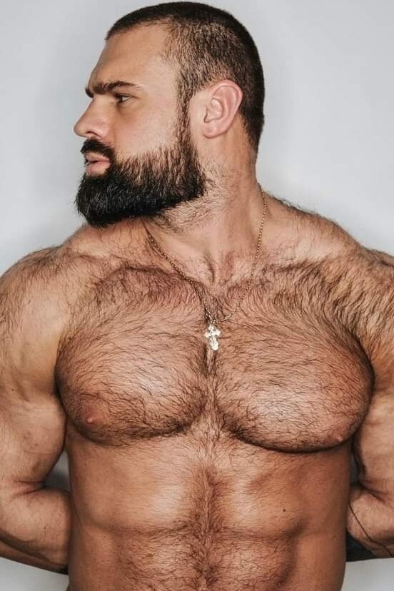 [G175] Male Model Showing Off Body To Viewer Fine Art Hunky Physique