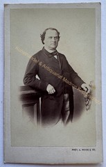 orig. CDV photo photograph actor Hermann Hendrichs around 1860 Berlin Haase