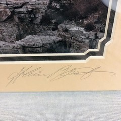 Fine Art Photography GRAND CANYON 2014 Alain Briot signed Custom Mat B&W