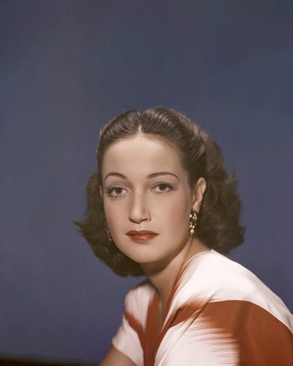 Dorothy Lamour Sultry 1940’s Glamour Portrait vivid color 16×20 Postergraph