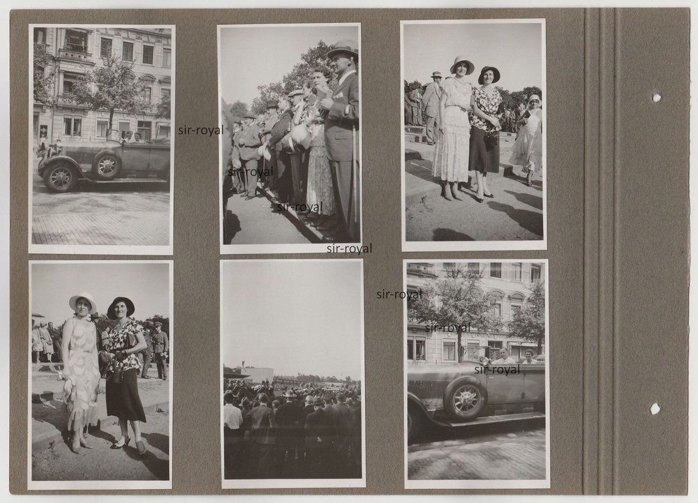 Car Vehicle – Mahn & Ohlerich Beer Advertising 1930s – Photo Album Page 26x19cm