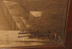 Original Antique CHARNAUX Freres REFORMATION WALL Geneva Switzerland PHOTOGRAPH