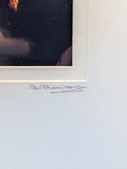 ‘Silk’ Photographic Art Picture w/ Matting By the Late Alo Munizza 5″ X 7″ 2011
