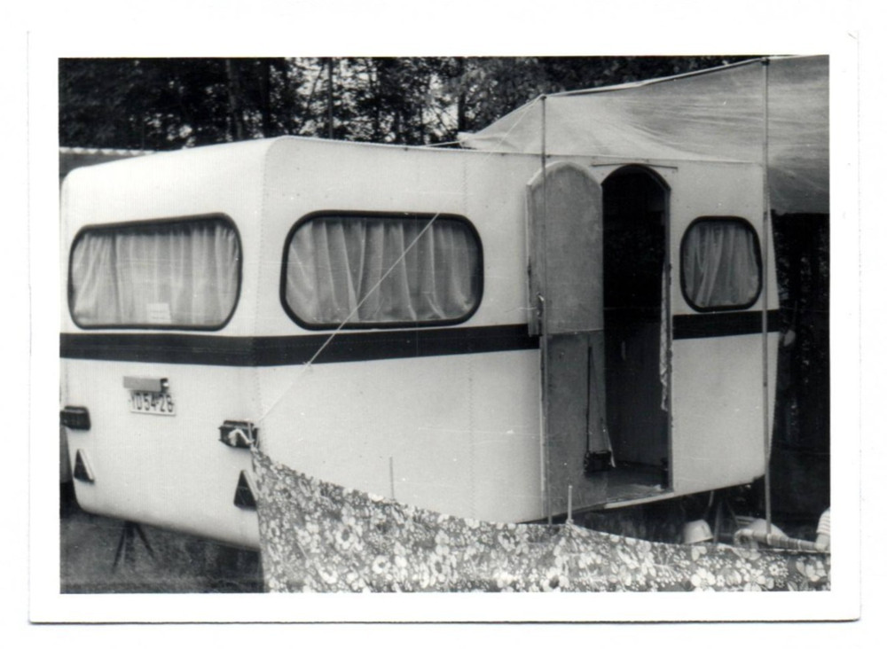 Photo Old Motorhome Caravan Heimstolz Weferlinger Aller 300 Vintage Trailer