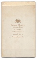 Photograph Eugen Kegel, Cassel, size Rosenstrasse 5, portrait of a boy in anz