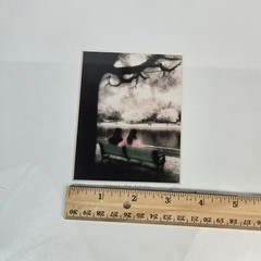 Gina Kvenlog Calderone Behind the Bench Handpainted Photomontage Signed 33/50