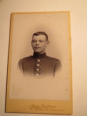 Jauer – Soldier in Uniform – Regiment IR 154 / CDV