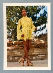 Beautiful African American Female Figurative Art Model Nice Set Of Outdoor Poses