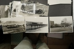 Photo Bundle Lot GDR Steam Locomotive Berlin View Sign Train Station Image 03 Advertising