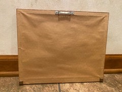Loon Family, photo, oak frame, matted, artist signed by Sylvia Bonson 11″ x 9″