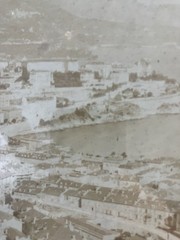 Jean GILETTA (1856-1933) Photograph Panorama Of Monaco General View 23 X 58 Cm