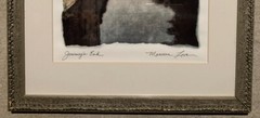 Maureen Love Signed Art Print «JOURNEY’S END» Framed