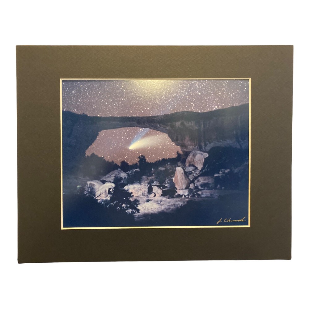 JOHN CHUMACK The Great Comment Of 1997 Hale-Bopp Owochamo Natural Bridge Signed