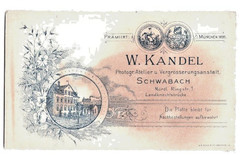 Beautiful CDV photo around 1900, pretty lady, Schwabach