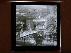 13 pieces historical photograph positive glass plate 8.5×8.5 cm Münster around 1915