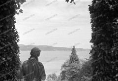 Negative-Island-Mainau-Island-Park-Lake Constance-Miss-Peter-2 July-1937-154