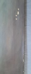 1940s 25×30 VTG Hand Colored Bridal Portrait Bride Wedding Canvas Board Signed