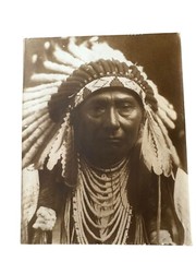 Vintage 11×14 Edward Curtis Reprint Indian Chief Joseph & Sioux Hollow Horn Bear