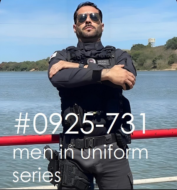 MALE PORTRAIT #0925-731 – men in uniform series -free shipping in usa