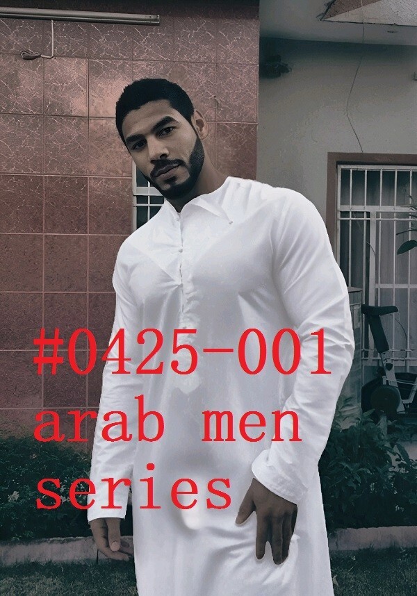 MALE PORTRAIT #0425-001 -arab men series -free shipping in usa