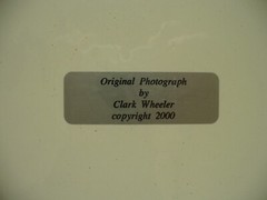 MATTED PHOTOGRAPHY Jupith Point Lighthouse by Clark Wheeler 2000 12×16