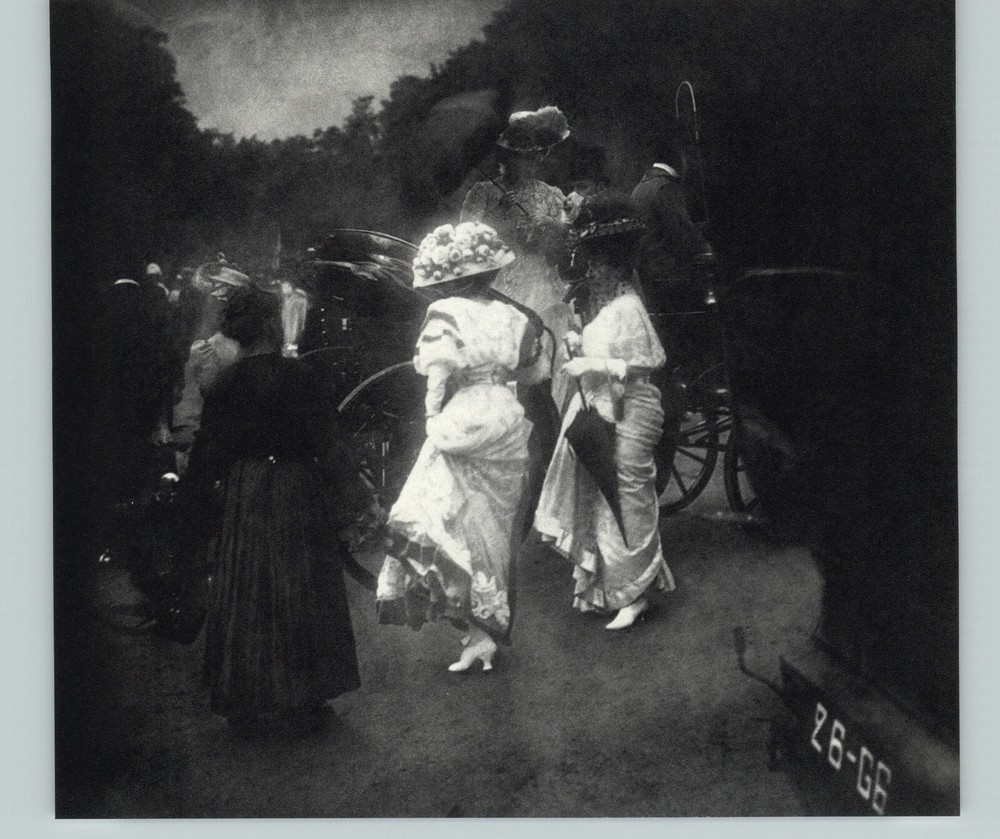 1905 1963 Edward Steichen Steeplechase Race Day Art Photo Photogravure 11 X 14