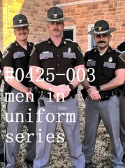 MALE PORTRAIT #0425-003-men in uniform series- free shipping in usa