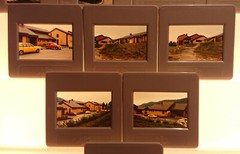 10 Old Slides Color Slides Vintage VW Beetle House Village Landscape 60s 70s 80s
