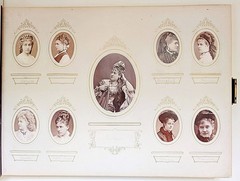 Photo Album / Theatre Actors Opera Singer CDV Photography 19th century