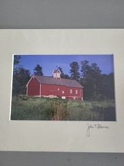 Photography Print By John T Slonina Matted 8×10 Picture Of A Barn