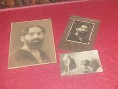 3 Photos / Man Of Indian Origin To Identify / Intense Gaze Circa 1900-1920