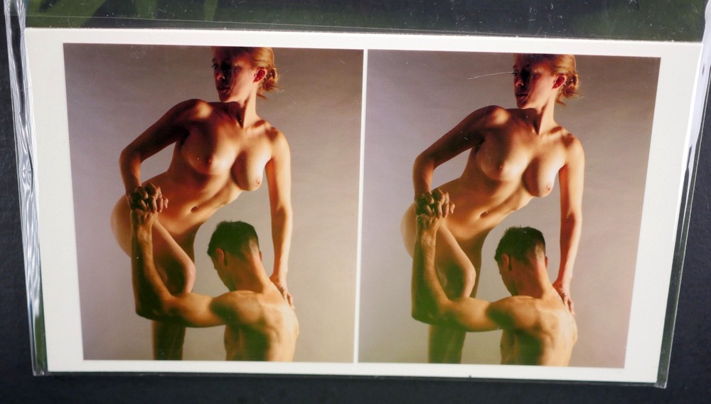 Boris Starosta 3D Stereoview – Betty D 055 – nude model signed 2010