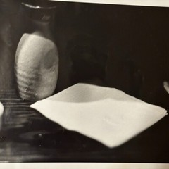 Photograph Print Janine Gordon Signed 16×20″ B/W Saki Cup Japanese Still Life