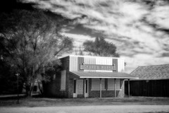 Fine Art Photography, 8×12, Black and White print, Rickard’s Market, Nebraska